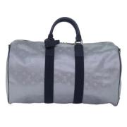 Pre-owned Canvas louis-vuitton-bags Louis Vuitton Vintage , Gray , Dam...