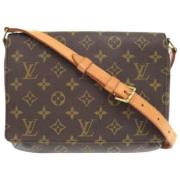 Pre-owned Fabric louis-vuitton-bags Louis Vuitton Vintage , Brown , Da...