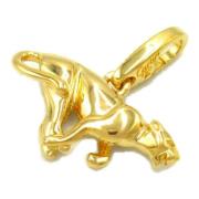 Pre-owned Metal brooches Cartier Vintage , Yellow , Dames