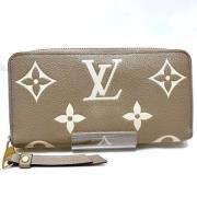 Pre-owned Canvas wallets Louis Vuitton Vintage , Beige , Dames