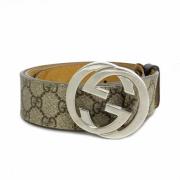 Pre-owned Plastic belts Gucci Vintage , Beige , Dames