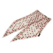 Pre-owned Canvas scarves Louis Vuitton Vintage , Multicolor , Dames