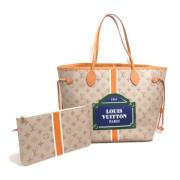 Pre-owned Canvas louis-vuitton-bags Louis Vuitton Vintage , Gray , Dam...