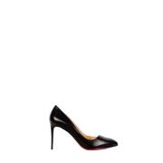 Pre-owned Leather heels Christian Louboutin Pre-owned , Black , Dames