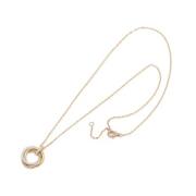 Pre-owned Rose Gold necklaces Cartier Vintage , Yellow , Dames