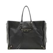 Pre-owned Leather balenciaga-bags Balenciaga Vintage , Black , Dames