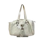 Pre-owned Leather shoulder-bags Louis Vuitton Vintage , Gray , Dames