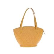 Pre-owned Leather louis-vuitton-bags Louis Vuitton Vintage , Yellow , ...