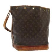 Pre-owned Canvas louis-vuitton-bags Louis Vuitton Vintage , Brown , Da...