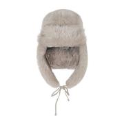 Shearling Alaska Kozakhoed Eleventy , Gray , Unisex