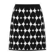 Stijlvolle Rok voor Vrouwen Moschino , Black , Dames