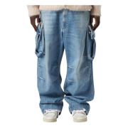 Cargo Broek 1989 Studio , Blue , Heren