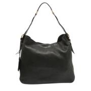 Pre-owned Leather gucci-bags Gucci Vintage , Black , Dames