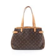 Pre-owned Canvas shoulder-bags Louis Vuitton Vintage , Brown , Dames