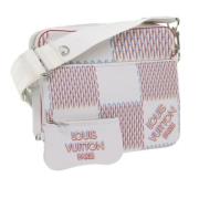 Pre-owned Canvas louis-vuitton-bags Louis Vuitton Vintage , White , Da...