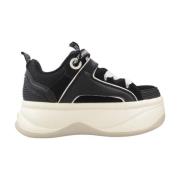 Platform Sneakers Buffalo , Black , Dames