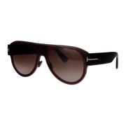 Stijlvolle zonnebril Lyle-02 Tom Ford , Brown , Unisex