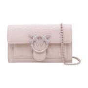 Love One Wallet Schoudertas Pinko , Pink , Dames