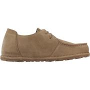 Stijlvolle Veterschoenen voor Mannen Birkenstock , Beige , Dames