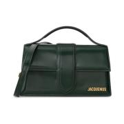 Groene Leren Babytas Jacquemus , Green , Dames