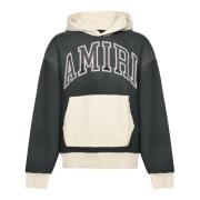 Zwarte Collegiale Hoodie Amiri , Black , Heren