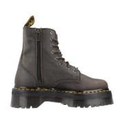 Stijlvolle Veterschoenen met Jadon Dr. Martens , Gray , Dames