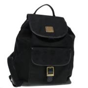 Pre-owned Leather backpacks MCM Pre-owned , Black , Dames