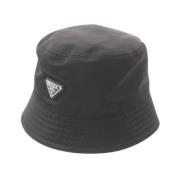 Pre-owned Nylon hats Prada Vintage , Black , Dames