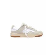 Witte Sneakers met Suede Patch D.a.t.e. , Multicolor , Heren