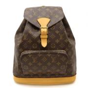 Pre-owned Canvas backpacks Louis Vuitton Vintage , Brown , Dames