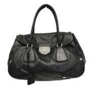 Pre-owned Leather prada-bags Prada Vintage , Black , Dames