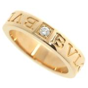 Pre-owned Metal rings Bvlgari Vintage , Yellow , Dames