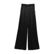 Stijlvolle Broek voor Vrouwen Ermanno Scervino , Black , Dames