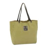 Pre-owned Nylon fendi-bags Fendi Vintage , Beige , Dames