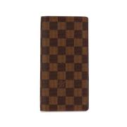 Pre-owned Canvas wallets Louis Vuitton Vintage , Brown , Dames