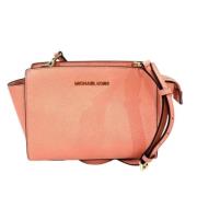 Pre-owned Leather shoulder-bags Michael Kors Pre-owned , Pink , Dames