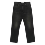 Zwarte Denim 5 Zak Jeans Paura , Black , Heren