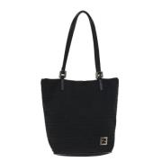 Pre-owned Canvas fendi-bags Fendi Vintage , Black , Dames