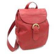 Pre-owned Leather backpacks Coach Pre-owned , Red , Dames