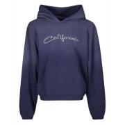 Gezellige California Hoodie Sweatshirt ERL , Blue , Heren