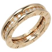 Pre-owned Metal rings Bvlgari Vintage , Yellow , Dames