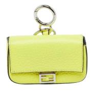 Pre-owned Leather fendi-bags Fendi Vintage , Yellow , Dames