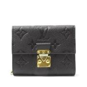 Pre-owned Canvas wallets Louis Vuitton Vintage , Black , Dames