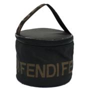 Pre-owned Canvas fendi-bags Fendi Vintage , Black , Dames