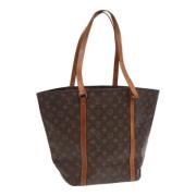 Pre-owned Canvas totes Louis Vuitton Vintage , Brown , Dames