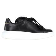 Pre-owned Leather sneakers Alexander McQueen Pre-owned , Black , Heren