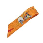 Pre-owned Canvas scarves Hermès Vintage , Orange , Dames