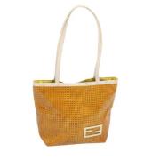 Pre-owned Leather fendi-bags Fendi Vintage , Yellow , Dames