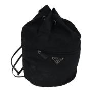 Pre-owned Fabric prada-bags Prada Vintage , Black , Dames