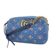 Pre-owned Denim gucci-bags Gucci Vintage , Blue , Dames